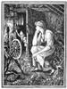 Rumpelstiltskin, 1891. /Nrumpelstiltskin And The Miller'S Daughter. Drawing, 1891, By Henry J. Ford For The Fairy Tale By The /Nbrothers Grimm. Poster Print by Granger Collection - Item # VARGRC0043368