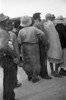 Migrant Workers, 1939. /Nline Of Vegetable Workers Waiting After Work To Be Paid, Near Homestead, Florida. Photograph, 1939 By Marion Post Wolcott. Poster Print by Granger Collection - Item # VARGRC0106393