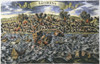 Lisbon Earthquake, 1755. /Nthe Great Earthquake In Lisbon, Portugal, Nov. 1, 1755: Contemporary German Colored Engraving. Poster Print by Granger Collection - Item # VARGRC0008851