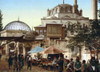 Constantinople, C1895. /Na Mosque In Scutari,  Constantinople, Ottoman Empire. Photochrome, C1895. Poster Print by Granger Collection - Item # VARGRC0353125