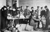 Wwi: Prisoners Of War. /Nbritish And French Prisoners Of War Sorting Mail. Photograph, C1914. Poster Print by Granger Collection - Item # VARGRC0353620