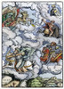 Four Horsemen. /Nthe Four Horsemen Of The Apocalypse. Color Woodcut By Matthias Gerung, 1546. Poster Print by Granger Collection - Item # VARGRC0010650