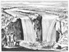 Niagara Falls, 1698. /Nline Engraving, 1698, By Nicholas Hennepin. Poster Print by Granger Collection - Item # VARGRC0029205