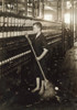 Hine: Child Labor, 1916. /Na Young Cleaner And Sweeper At The Spinning Department Of American Linen Co. Textile Mill In Fall River, Massachusetts. Photograph By Lewis Hine, June 1916. Poster Print by Granger Collection - Item # VARGRC0131513