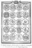 England: Royal Seals. /Nroyal Seals Of The English Monarchs, From Mary I To George Iii. Line Engraving, C1800. Poster Print by Granger Collection - Item # VARGRC0097792