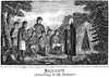 John Eliot (1604-1690). /Namerican Missionary. The 'Apostle Of The Indians.' 'Preaching To The Indians.' Line Engraving, American, 1832. Poster Print by Granger Collection - Item # VARGRC0084767