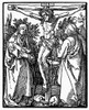 D_Rer: Crucifixion. /Nchrist On The Cross With The Virgin And Saint John. German Woodcut, 1510, By Albrecht D�rer. Poster Print by Granger Collection - Item # VARGRC0113803