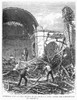 Peru: Earthquake, 1868. /Ninterior View Of The Church Of St. Anne At Ica, Peru, After The Earthquake Of 13 August 1868. Contemporary Wood Engraving. Poster Print by Granger Collection - Item # VARGRC0092680