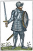 Norse Warrior, 9Th Century. /Nwoodcut, 16Th Century. Poster Print by Granger Collection - Item # VARGRC0046546