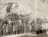 South Dakota: Deadwood. /Nmen Gathered At The Last Trip Of The Deadwood Coach In Deadwood, South Dakota. Photograph, C1890. Poster Print by Granger Collection - Item # VARGRC0353469