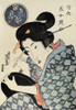 Japan: Geisha. /N'Geisha Of The Eastern Capital': Japanese Oban Print, C1825. Poster Print by Granger Collection - Item # VARGRC0031220