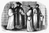 El Escorial: Hieronymites. /Nhieronymite Monks At El Escorial In Spain. Wood Engraving From 'Historia Descriptiva,' By Antonio Rotondo, C1860. Poster Print by Granger Collection - Item # VARGRC0132031