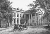 White House, 1884. /Nnorth Front Of The White House On Pennylvania Avenue, Washington, D.C. Wood Engraving, American, 1884. Poster Print by Granger Collection - Item # VARGRC0092399