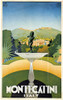 Italian Travel Poster, 1925. /N'Montecatini, Italy.' Lithograph, 1925. Poster Print by Granger Collection - Item # VARGRC0526632