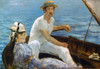 Manet: On A Boat, 1874. /Nedouard Manet: On A Boat. Oil On Canvas, 1874. Poster Print by Granger Collection - Item # VARGRC0045599