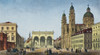 Germany: Munich, C1845. /Nview Of The Odeonsplatz In Munich, Germany, Showing The Hall Of Generals (Center) And The Theatine Church (Right). Steel Engraving, C1845, By Johann Poppel. Poster Print by Granger Collection - Item # VARGRC0093961