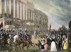 Harrison: Inauguration, 1841. The Inauguration Of William Henry Harrison As The 9Th President Of The United States On 4 March 1841. Lithograph, 1841. Poster Print by Granger Collection - Item # VARGRC0010562