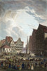 Ulm Marketplace, 1821. /Nview Of The Market Place At Ulm, Germany. Steel Engraving, 1821, After Robert Batty. Poster Print by Granger Collection - Item # VARGRC0042682