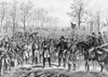Lee'S Surrender, 1865. /Nthe Surrender Of General Lee To General Grant At Appomattox Court House, Virginia, 9 April 1865. Lithograph, 1885. Poster Print by Granger Collection - Item # VARGRC0012090