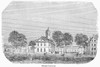 Harvard University, C1860. /Nestablished In 1636 At Cambridge, Massachusetts. Wood Engraving, C1860. Poster Print by Granger Collection - Item # VARGRC0092734