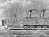 The Titanic, 1912. /Nthe Biggest Ship In The World, Shown In Section. From A Contemporary Newspaper, April 20, 1912. Poster Print by Granger Collection - Item # VARGRC0044966