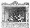 Punch And Judy. /Npunch, Judy And Their Child. Wood Engraving, 19Th Century. Poster Print by Granger Collection - Item # VARGRC0014620