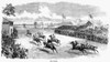 Horse Racing, 1870. /N'The Finish.' Wood Engraving, English. Poster Print by Granger Collection - Item # VARGRC0041939