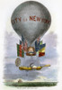 Ballooning: T. Lowe, 1859. /Nview Of The 'City Of New York,' Thaddeus S.C. Lowe'S Unsuccessful Transatlantic Balloon Of 1859. Contemporary American Wood Engraving. Poster Print by Granger Collection - Item # VARGRC0008119