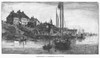 Marblehead: Fishing Boats. /Nfishing Boats At Marblehead, Massachusetts. Line Engraving, 1882. Poster Print by Granger Collection - Item # VARGRC0093680