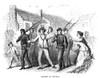 Arrest Of Miners, 1867. /Ninsubordinate Miners Arrested By The Police    Near Pottsville, Pennsylvania. Wood Engraving, American, 1867. Poster Print by Granger Collection - Item # VARGRC0370030