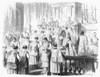 Ordination Of Priest, 1870. /Nscene At The Church Of Saint-Sulpice, Paris. Wood Engraving, French, 1870. Poster Print by Granger Collection - Item # VARGRC0098533