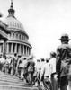Bonus Army Marchers, 1932. /Nthe 'Bonus Brigade' Of World War I Veterans At The U.S. Capitol In Washington, D.C., 6 June 1932, Demanding That Congress Authorize Payment Of War Bonuses. Poster Print by Granger Collection - Item # VARGRC0000492