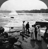 Niagara Falls, C1903./Ntourists View Rapids From Platform At Niagara Falls, Stereograph C1903. Poster Print by Granger Collection - Item # VARGRC0113449