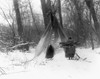 Winter Camp, 1908. /Nnative American Winter Camp. Photographed By Edward S. Curtis, 1908. Poster Print by Granger Collection - Item # VARGRC0001904