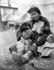 Eskimo Mother And Babies. /Nan Inuit Mother Breast-Feeding Her Two Babies, North America. Photograph, C1904. Poster Print by Granger Collection - Item # VARGRC0121878
