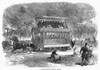 Berlin: Omnibus, 1866. /Na Charlottenburg Omnibus At Berlin, Germany. Wood Engraving, English, 1866. Poster Print by Granger Collection - Item # VARGRC0099191