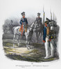 Prussian Soldiers, 1830. /Nmajor Of The 25Th Infantry Regiment And Soldiers Of The 29Th Infantry Regiment (Prussia). German Lithograph, 1830. Poster Print by Granger Collection - Item # VARGRC0011017