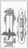 Water Clock, 18Th Century. /Nan 18Th Century French Clepsydra, Or Water Clock. Contemporary Copper Engraving. Poster Print by Granger Collection - Item # VARGRC0005023