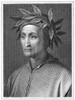 Dante Alighieri (1265-1321). /Nitalian Poet. Steel Engraving, English, 19Th Century. Poster Print by Granger Collection - Item # VARGRC0068774