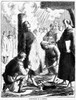 Waldenses Burned Alive. /N'Martyrdom Of A Vaudois.' Persecution Of Waldenses In Switzerland During The 17Th Century By The Roman Catholics. Wood Engraving, American, 1870. Poster Print by Granger Collection - Item # VARGRC0078676