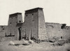 Egypt: Thebes Temple. /Npylons Before The Temple Of Ramesses Iv At The Ancient City Of Thebes, Egypt. Photograph, Late 19Th Century. Poster Print by Granger Collection - Item # VARGRC0129019