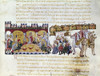 Arabs In Sicily, 1039. /Narab Encampment Around The Town Of Messina, Sicily, 1039. Byzantine Manuscript Illumination From The Skylitzes Codex, 13Th-14Th Century. Poster Print by Granger Collection - Item # VARGRC0115791