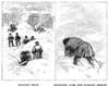 New York: Blizzard Of 1888. /Nscenes From The Blizzard Of 12-14 March 1888. Wood Engraving From A Contemporary Newspaper. Poster Print by Granger Collection - Item # VARGRC0017331