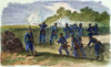 Black Union Troops, 1864. /Nunion Army Black Soldiers In The Trenches During The American Civil War: Colored Engraving, 1864. Poster Print by Granger Collection - Item # VARGRC0010937