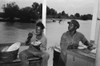 Louisiana: Stevedores, 1938. /Nstevedores Eating On Stern Of The Boat El Rito In Pilottown, Louisiana. Photograph By Russell Lee, 1938. Poster Print by Granger Collection - Item # VARGRC0323147