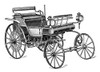 Automobile: Daimler. /Nan Early Model Carriage Of The Daimler-Motor Company. Wood Engraving, German, Late 19Th Century. Poster Print by Granger Collection - Item # VARGRC0017100