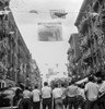 New York: Mott Street, 1942. /Na Flag Raising Ceremony On Mott Street In New York City, In Honor Of Men From The Neighborhood In The United States Army. Photograph By Marjory Collins, 1942. Poster Print by Granger Collection - Item # VARGRC0323850