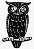 Symbol: Wisdom. /Nthe Owl, A Symbol Of Wisdom. Woodcut. Poster Print by Granger Collection - Item # VARGRC0098702