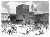 Streetcar Strike, 1889. /Na Riot In Brooklyn During The Streetcar Strike In New York, January 1889. Contemporary American Engraving. Poster Print by Granger Collection - Item # VARGRC0265306