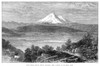 California: Mount Shasta. /Nmount Shasta, In Siskiyou County, California. Wood Engraving, 1873, At The Time Of The Modoc War Between The Modoc Tribe And The U.S. Army In The Area, 1873. Poster Print by Granger Collection - Item # VARGRC0267794